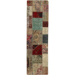 tappeto persia vintage patchwork cm 72x254 