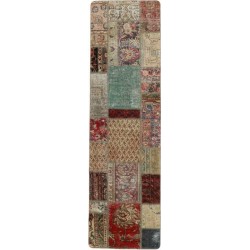 tappeto persia vintage patchwork cm 72x252 