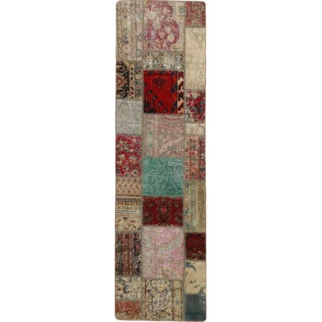 tappeto persia vintage patchwork cm 72x255 