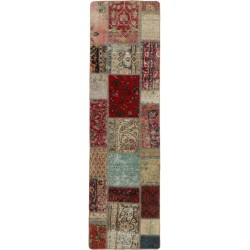 tappeto persia vintage patchwork cm 72x254 