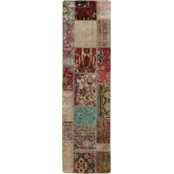 tappeto persia vintage patchwork cm 70x257 