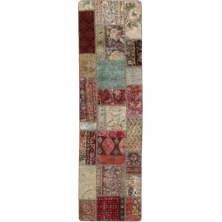 tappeto persia vintage patchwork cm 73x252 