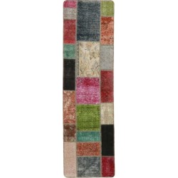 tappeto persia vintage patchwork cm 72x251 