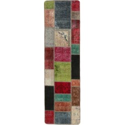 tappeto persia vintage patchwork cm 72x251 