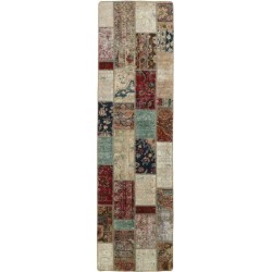 tappeto persia vintage patchwork cm 82x297 