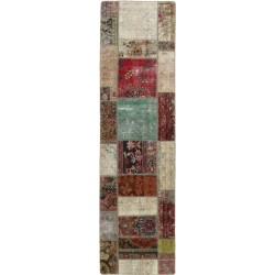 tappeto persia vintage patchwork cm 82x302 