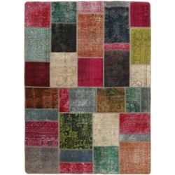 tappeto persia vintage patchwork cm 167x235 