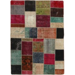 tappeto persia vintage patchwork cm 167x237 