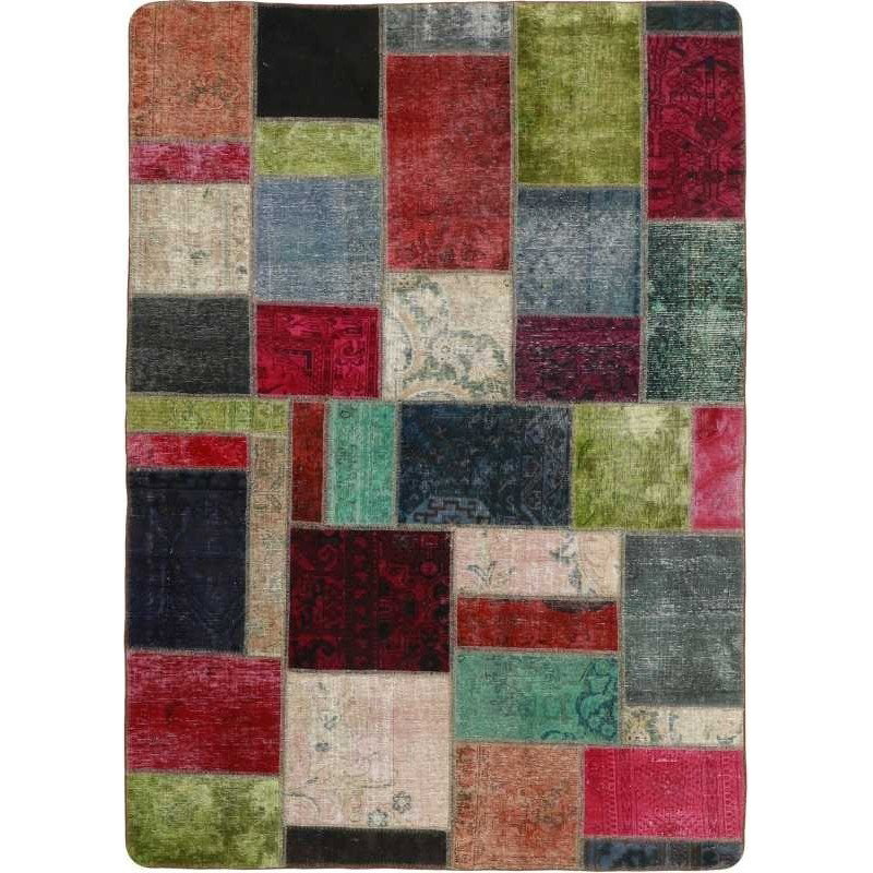 tappeto persia vintage patchwork cm 167x238 