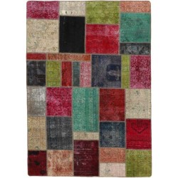 tappeto persia vintage patchwork cm 167x236 