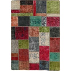 tappeto persia vintage patchwork cm 165x236 