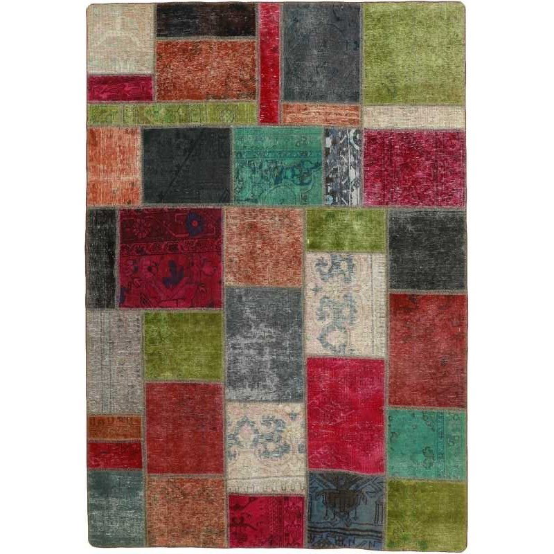tappeto persia vintage patchwork cm 165x236 