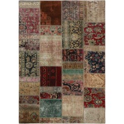 tappeto persia vintage patchwork cm 170x242 