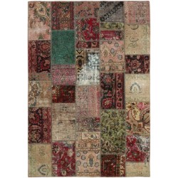 tappeto persia vintage patchwork cm 167x234 