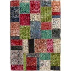 tappeto persia vintage patchwork cm 169x234 
