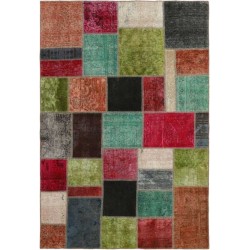 tappeto persia vintage patchwork cm 168x239 