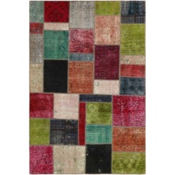 tappeto persia vintage patchwork cm 161x239 