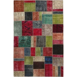 tappeto persia vintage patchwork cm 197x300 