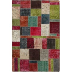 tappeto persia vintage patchwork cm 198x300 