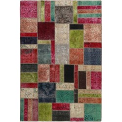 tappeto persia vintage patchwork cm 200x299 
