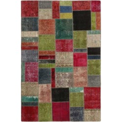 tappeto persia vintage patchwork cm 199x300 