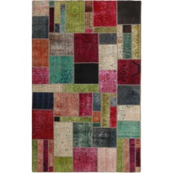 tappeto persia vintage patchwork cm 194x300 