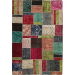 tappeto persia vintage patchwork cm 201x298 