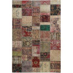 tappeto persia vintage patchwork cm 200x298 