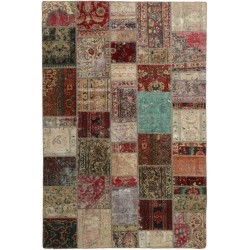 tappeto persia vintage patchwork cm 204x300 