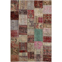 tappeto persia vintage patchwork cm 202x302 