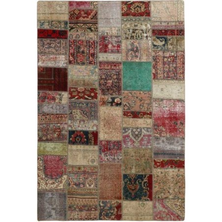 tappeto persia vintage patchwork cm 204x301 