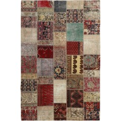 tappeto persia vintage patchwork cm 202x303 