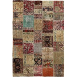 tappeto persia vintage patchwork cm 203x302 