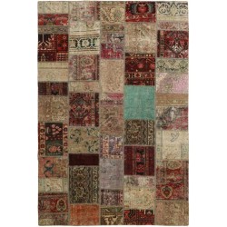 tappeto persia vintage patchwork cm 204x303 