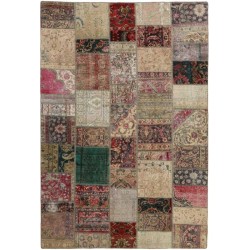 tappeto persia vintage patchwork cm 204x300 