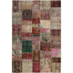 tappeto persia vintage patchwork cm 200x296 