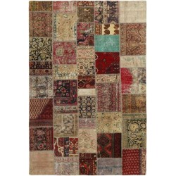 tappeto persia vintage patchwork cm 202x300 