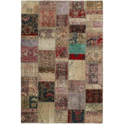 tappeto persia vintage patchwork cm 204x300 