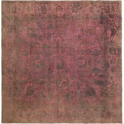 tappeto persia vintage kerman cm 292x292 