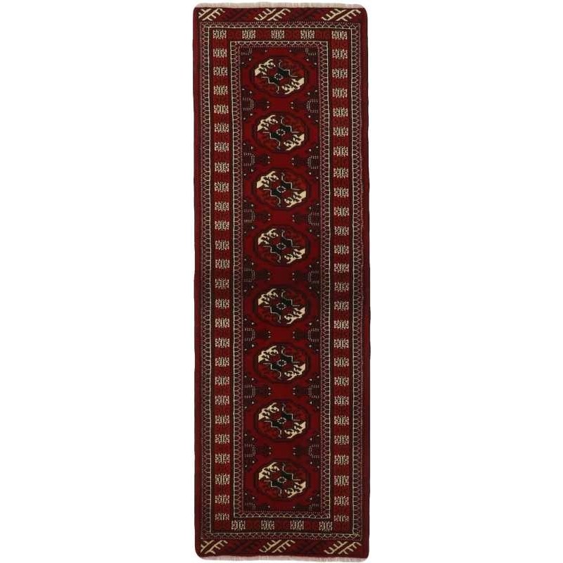 tappeto persia torkaman cm 63x200 