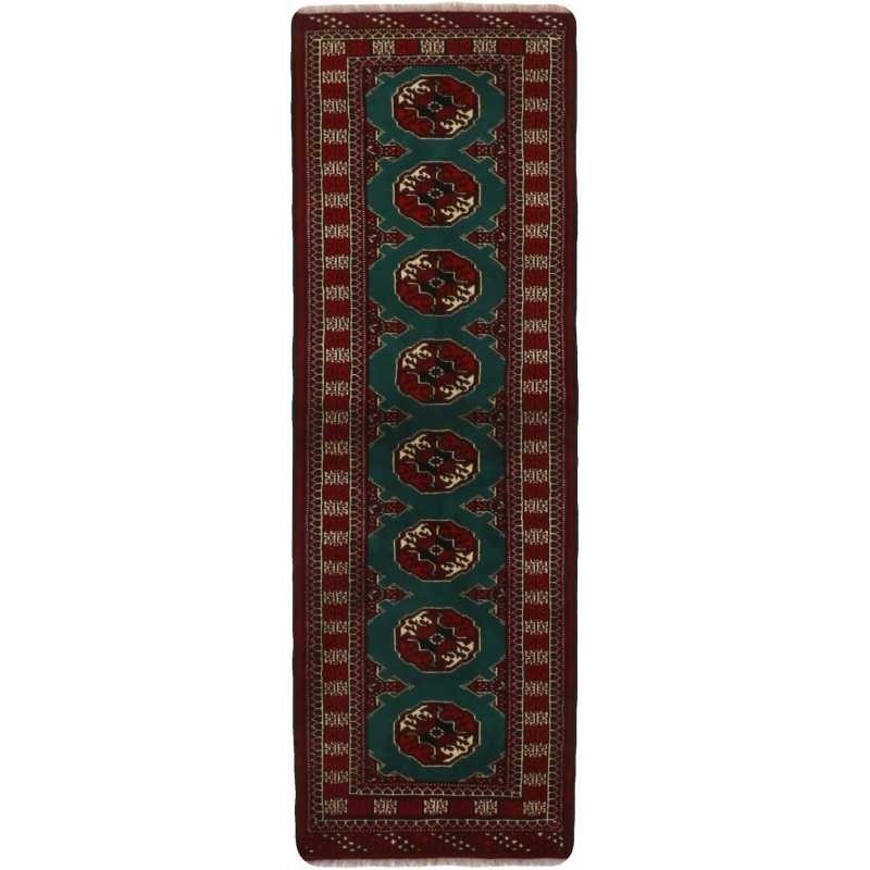 tappeto persia torkaman cm 63x190 
