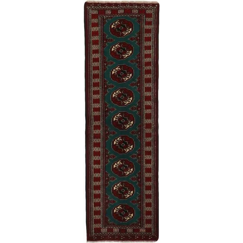 tappeto persia torkaman cm 62x201 