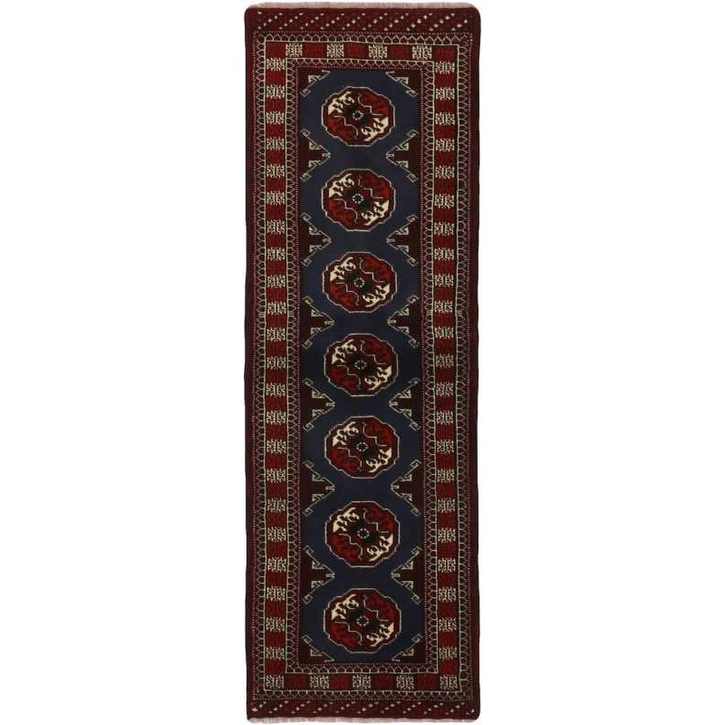 tappeto persia torkaman cm 62x189 