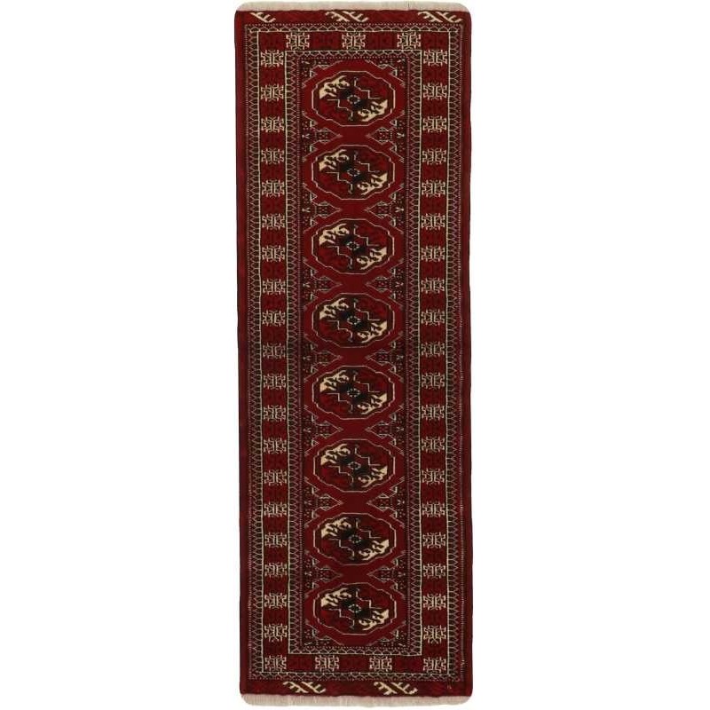 tappeto persia torkaman cm 62x187 