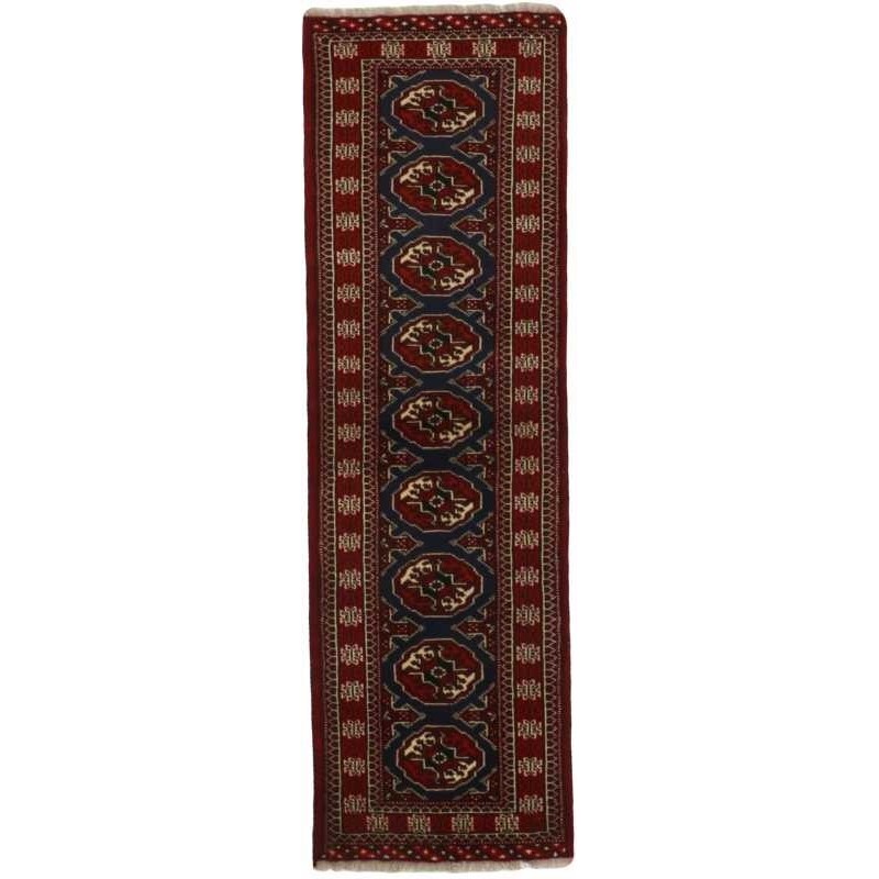 tappeto persia torkaman cm 62x202 