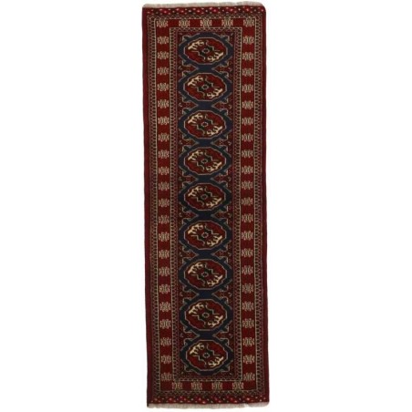 tappeto persia torkaman cm 62x202 
