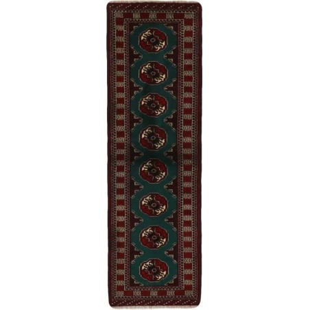 tappeto persia torkaman cm 63x205 