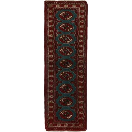 tappeto persia torkaman cm 62x192 