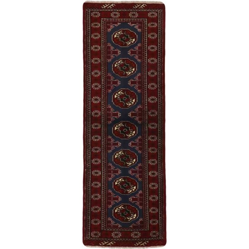 tappeto persia torkaman cm 66x200 