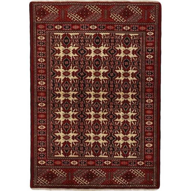 tappeto persia torkaman cm 134x197 